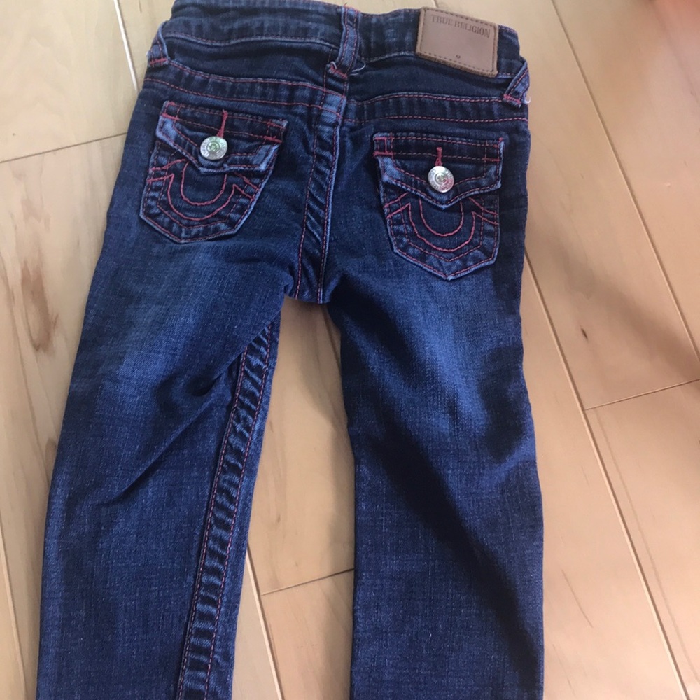 True religion little girl jeans
